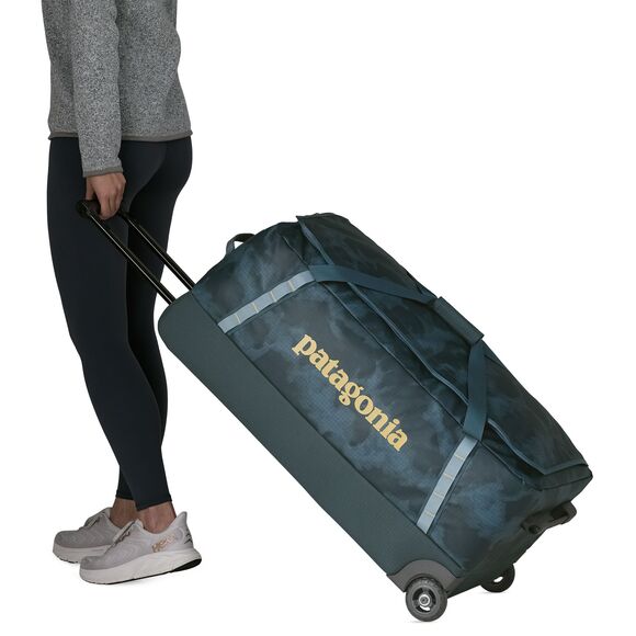 Black Hole Wheeled Duffel 100L - Sastrugi: Summit Blue