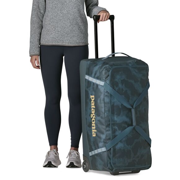 Black Hole Wheeled Duffel 100L - Sastrugi: Summit Blue