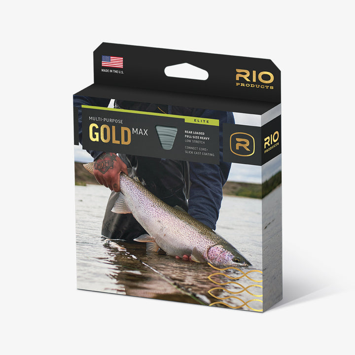 Rio Elite Gold Max - Mint/Green/Blaze Orange - Fly Lines - Fly Fish Food