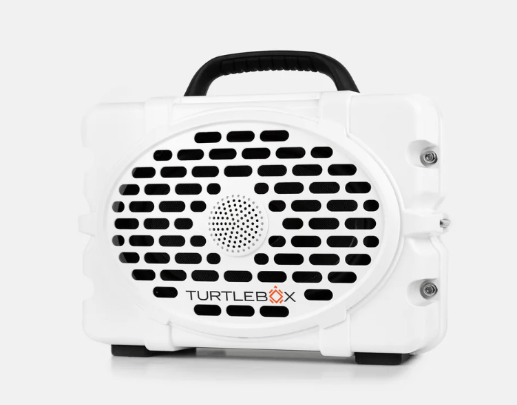 Turtlebox Audio Original Gen 3 Speaker - White - On Water Accessories - Fly Fish Food