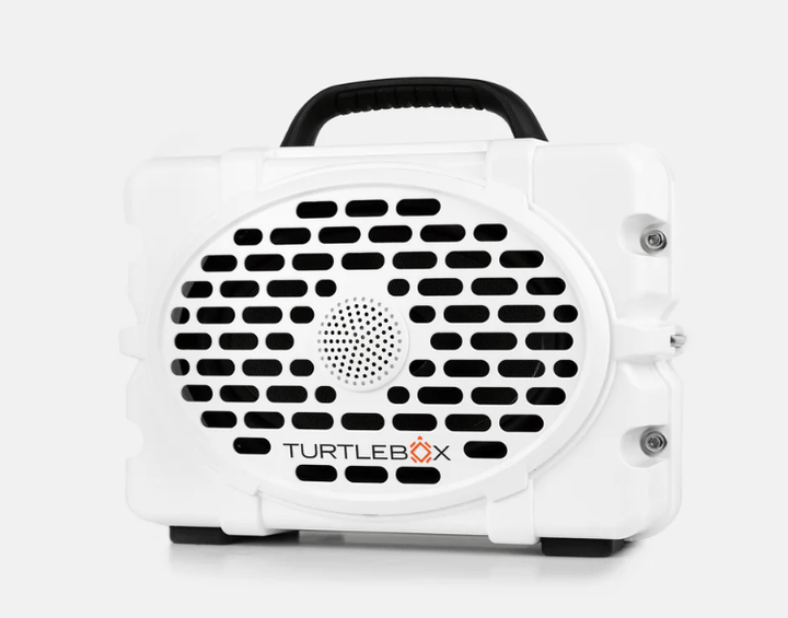 Turtlebox Audio Original Gen 3 Speaker - White - On Water Accessories - Fly Fish Food