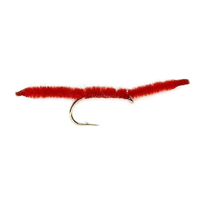Vernille San Juan Worm Red - Flies - Fly Fish Food