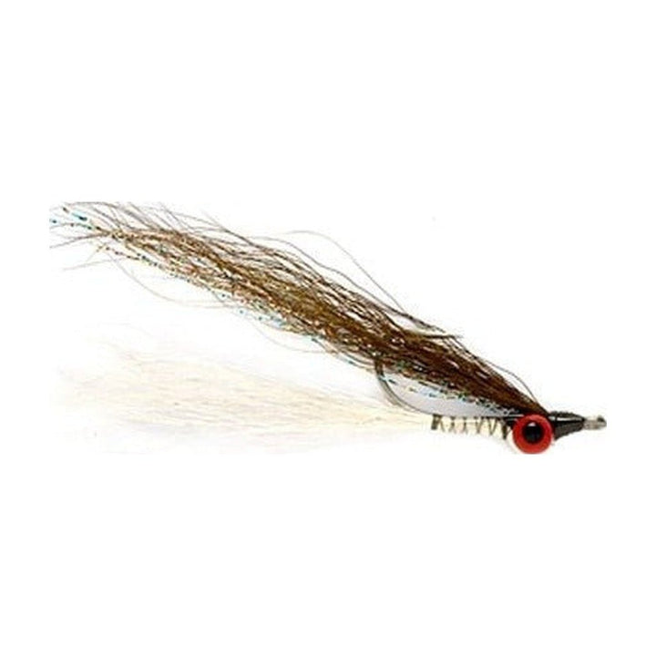Clouser Minnow Olive &amp; White - Flies - Fly Fish Food