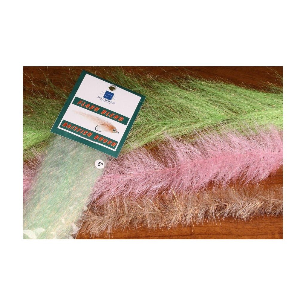 Flash Blend Baitfish Brush - Synthetic Fibers & Flash - Fly Fish Food