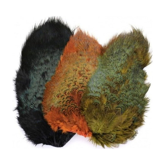 Fish Hunter Ringneck Pheasant Rump Patch - Feathers & Marabou - Fly Fish Food
