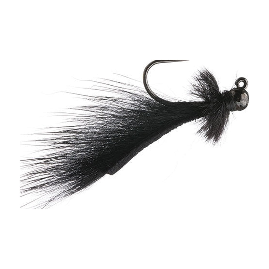 Mini Jig Leech - Black - Flies - Fly Fish Food