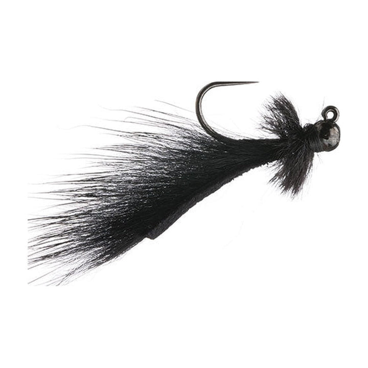 Mini Jig Leech - Black - Flies - Fly Fish Food