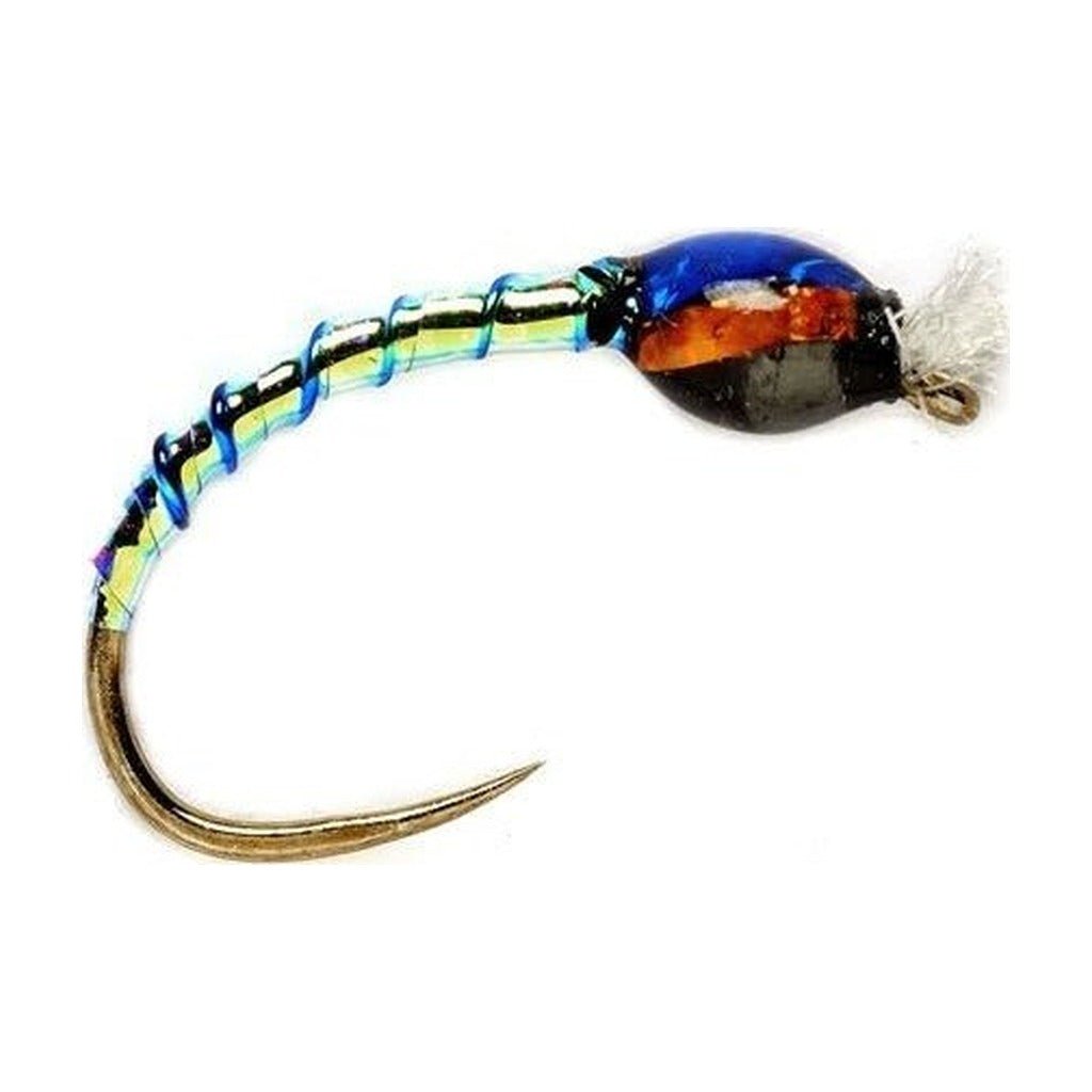 Oil Slick Buzzer Opal/Red (B/H) - Flies - Fly Fish Food