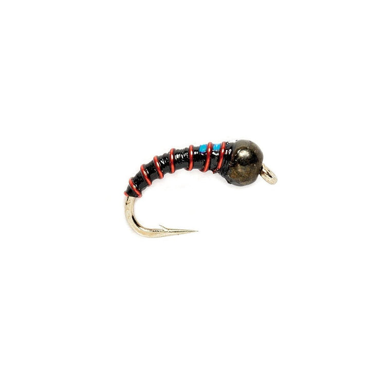 Black Mirage Zebra Midge - Flies - Fly Fish Food