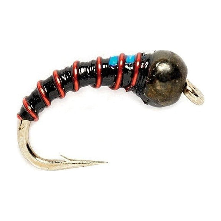 Black Mirage Zebra Midge - Flies - Fly Fish Food