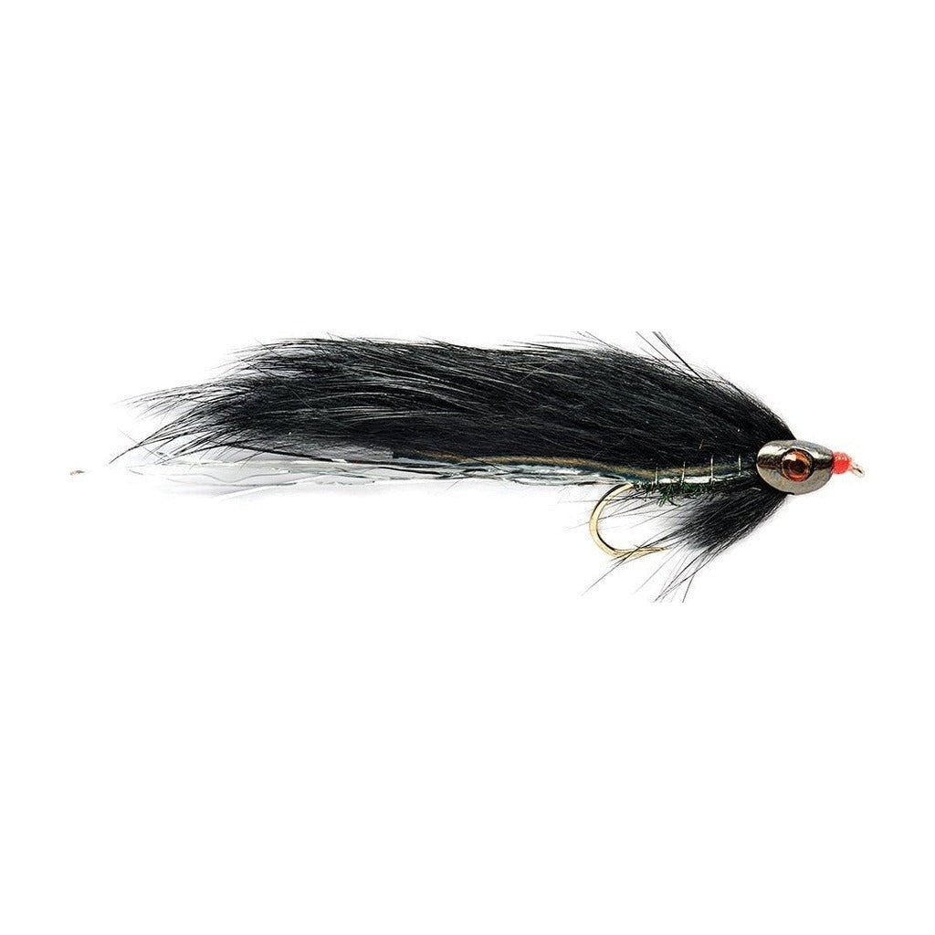 Black Zonker Skullhead - Flies - Fly Fish Food