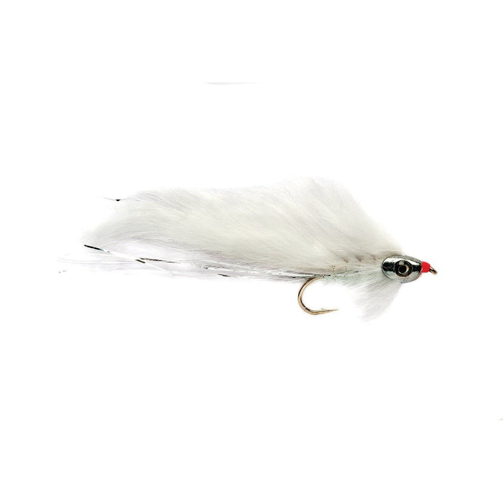 White Zonker Skullhead - Flies - Fly Fish Food