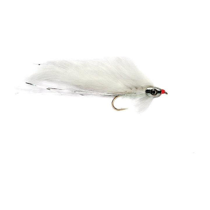 White Zonker Skullhead - Flies - Fly Fish Food