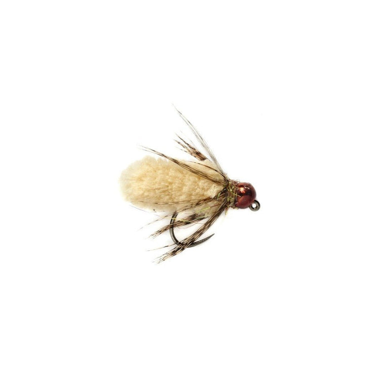 Tungsten Bomb Mop Fly Beige - Flies - Fly Fish Food