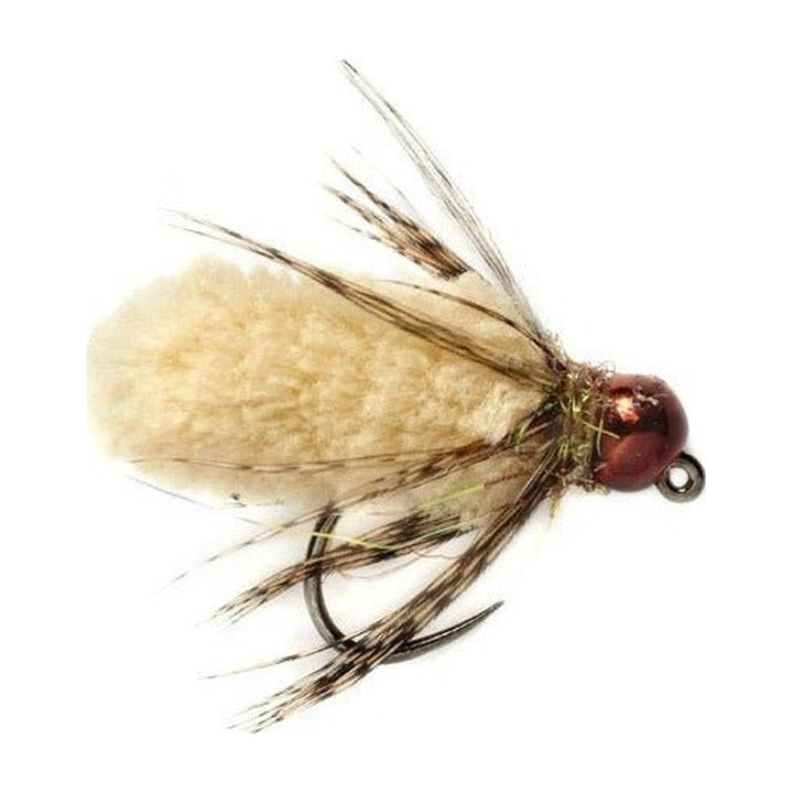 Tungsten Bomb Mop Fly Beige - Flies - Fly Fish Food