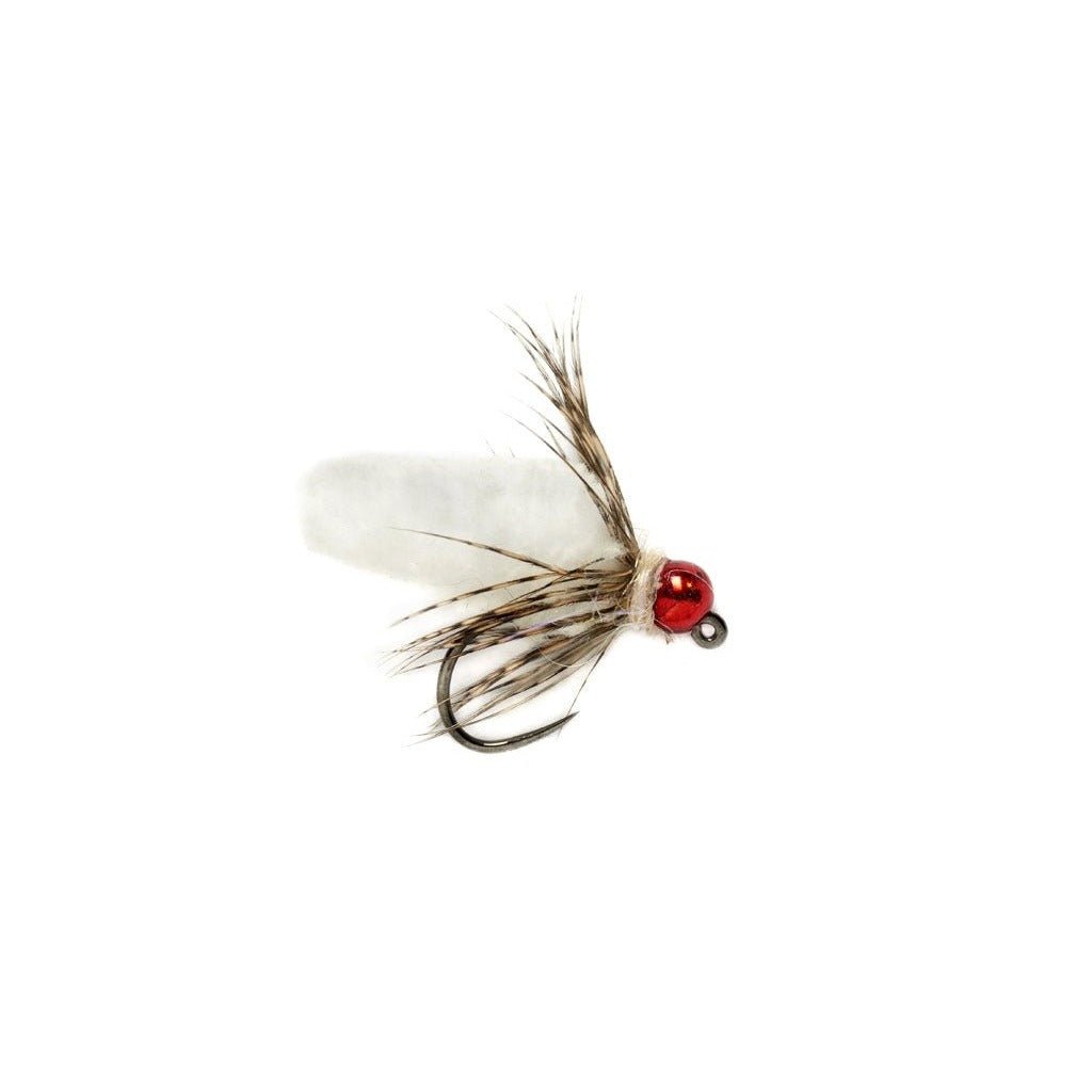Tungsten Bomb Mop Fly White - Flies - Fly Fish Food