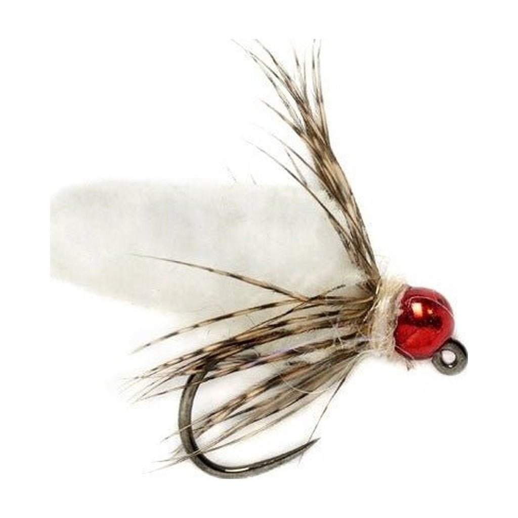 Tungsten Bomb Mop Fly White - Flies - Fly Fish Food