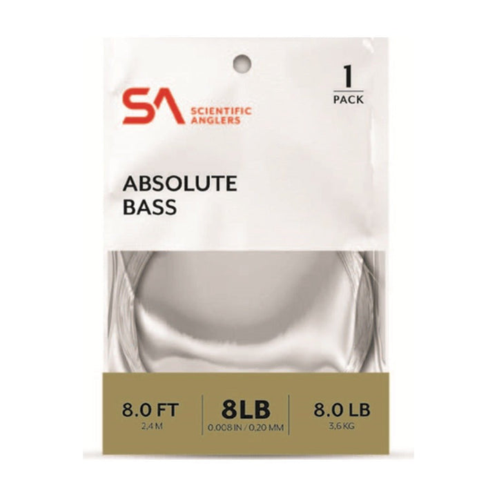 Scientific Anglers Absolute Bass Leaders - 8&