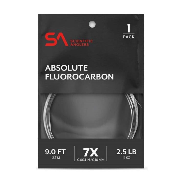 Scientific Anglers Absolute Fluorocarbon Leader - 9&