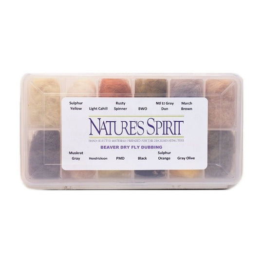 Nature's Spirit Beaver Dubbing Dispenser - Dubbing - Fly Fish Food