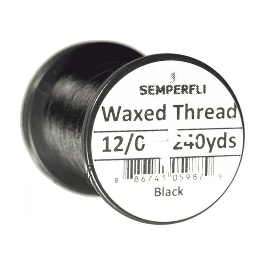 Semperfli Classic Waxed Thread - 12/0 Bulk Spool - Thread - Fly Fish Food