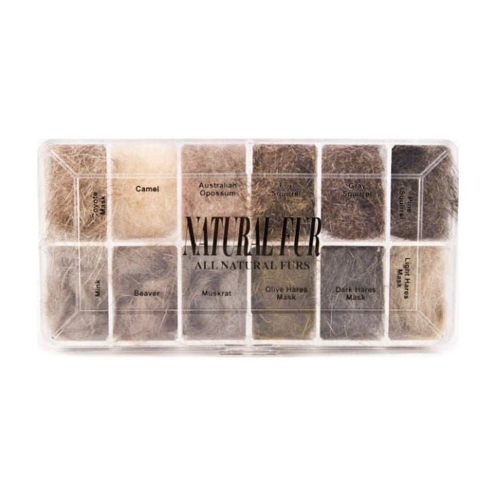 Natural Furs Dubbing Dispenser - Dubbing - Fly Fish Food