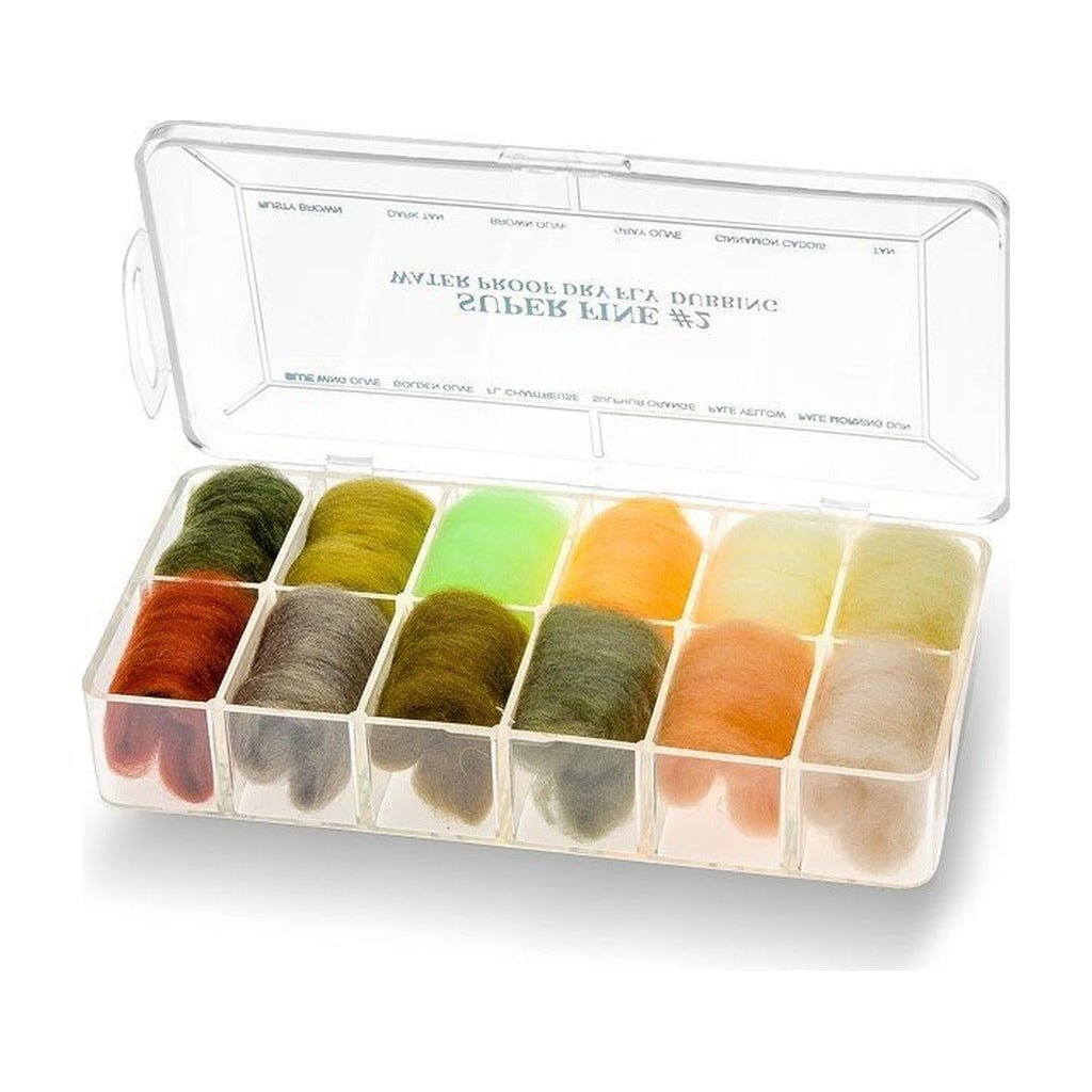 Wapsi Super Fine Dry Fly Dubbing Dispenser 2 - Dubbing - Fly Fish Food