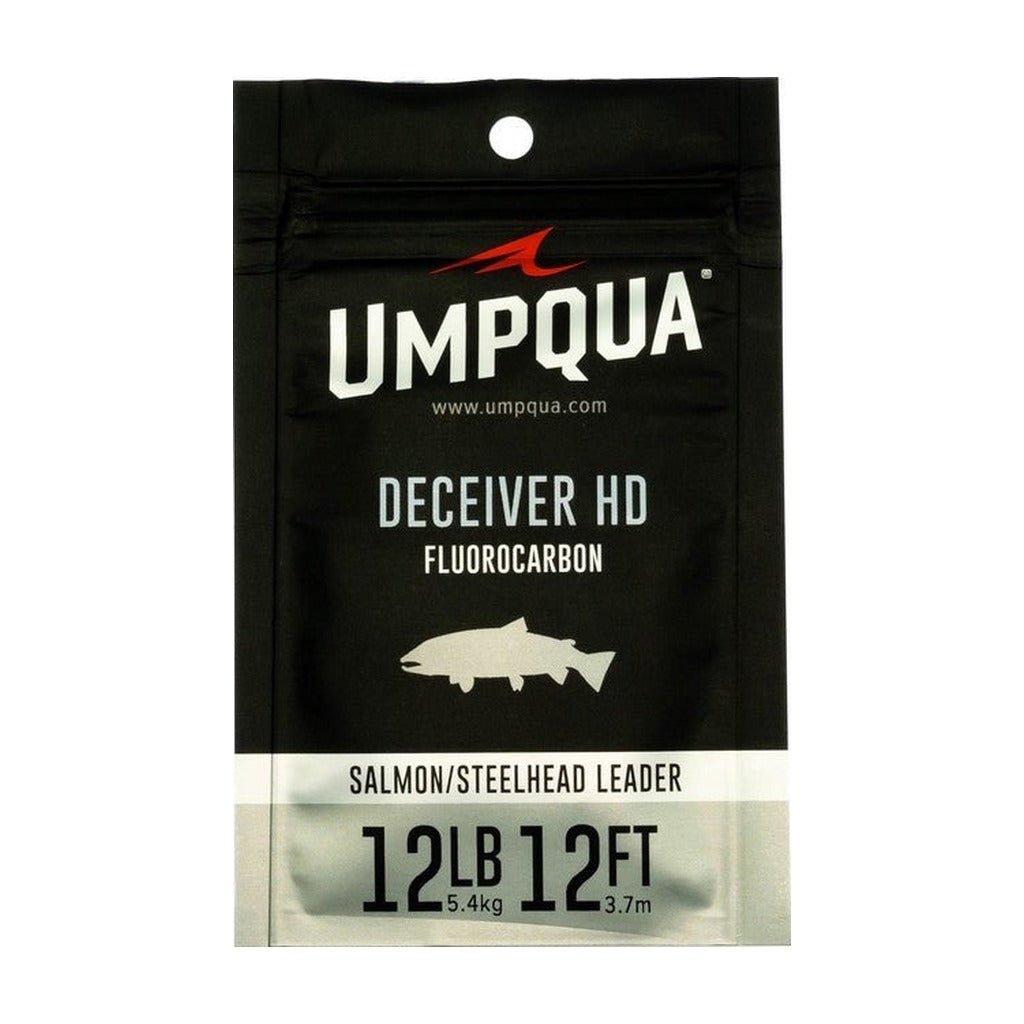 Umpqua Deceiver HD Salmon/Steelhead Fluorocarbon Leader - Tippet, Leader &amp; Accessories - Fly Fish Food