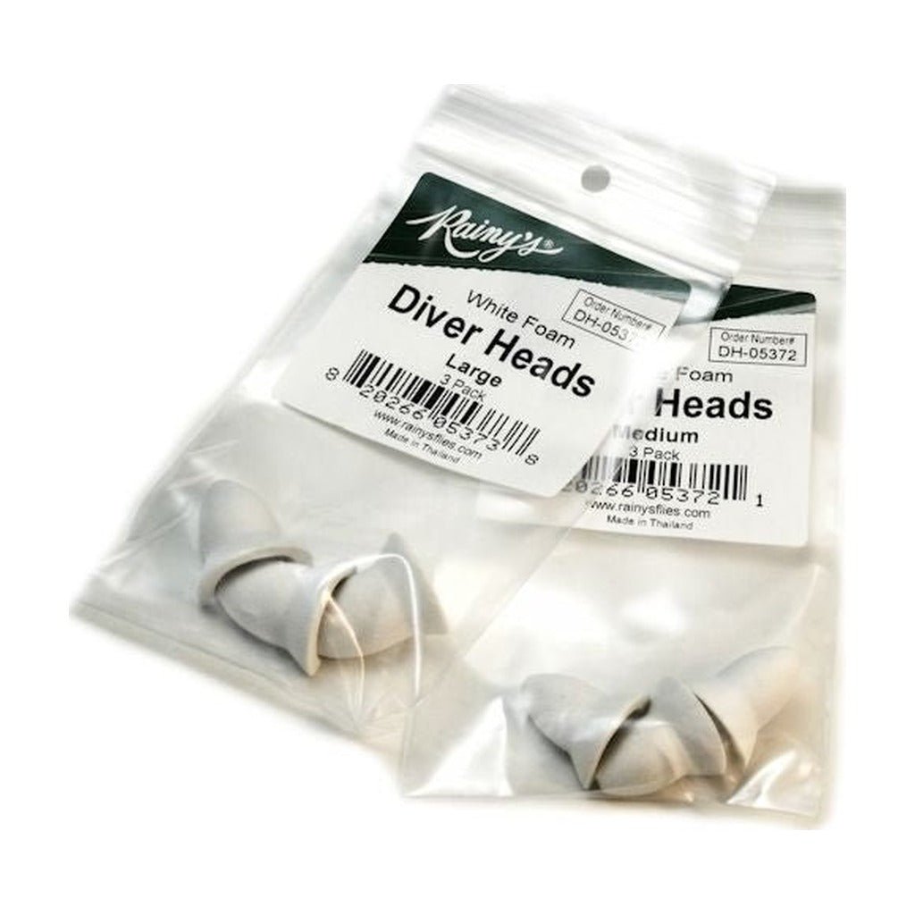 Foam Diver Heads - Foam &amp; Bodies - Fly Fish Food