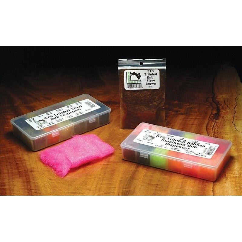 STS Trilobal Salmon Steelhead Dubbing Dispenser - Dubbing - Fly Fish Food