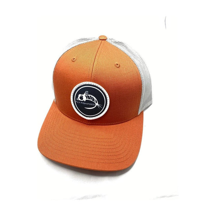 Fly Fish Food Black Logo Hat - Orange - Hats - Fly Fish Food