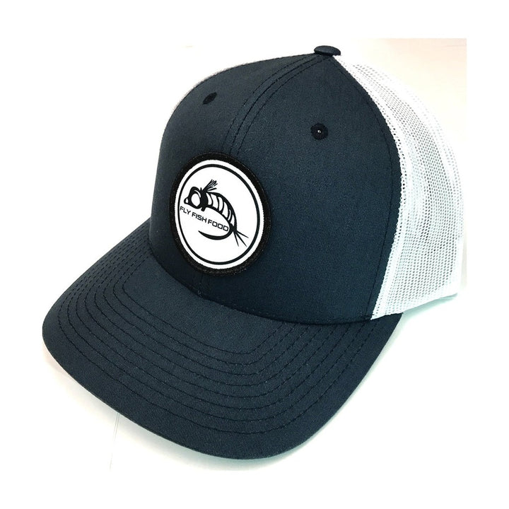 Fly Fish Food Logo Hat - Navy &amp; White - Hats - Fly Fish Food
