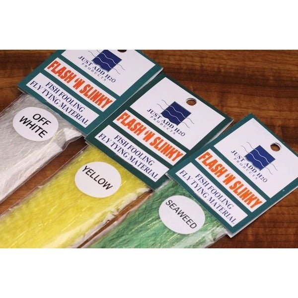 Flash 'N Slinky - Synthetic Fibers & Flash - Fly Fish Food