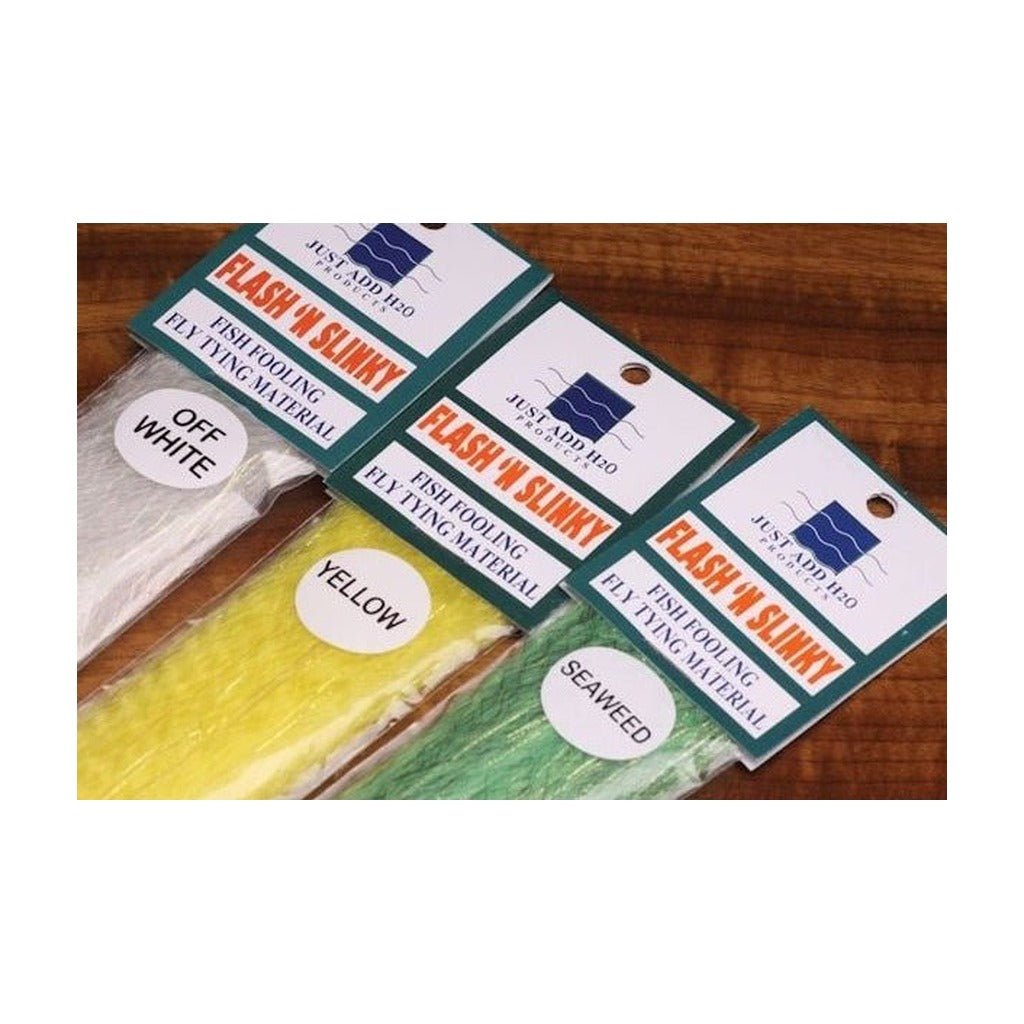 Flash 'N Slinky - Synthetic Fibers & Flash - Fly Fish Food