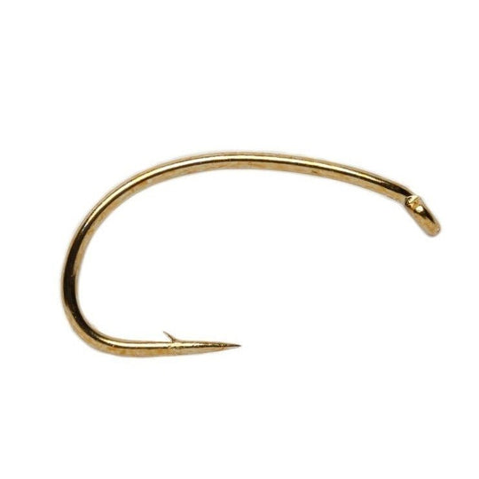 Fulling Mill 1130 - Light Weight Grub Hook - Bronze - Hooks & Shanks - Fly Fish Food