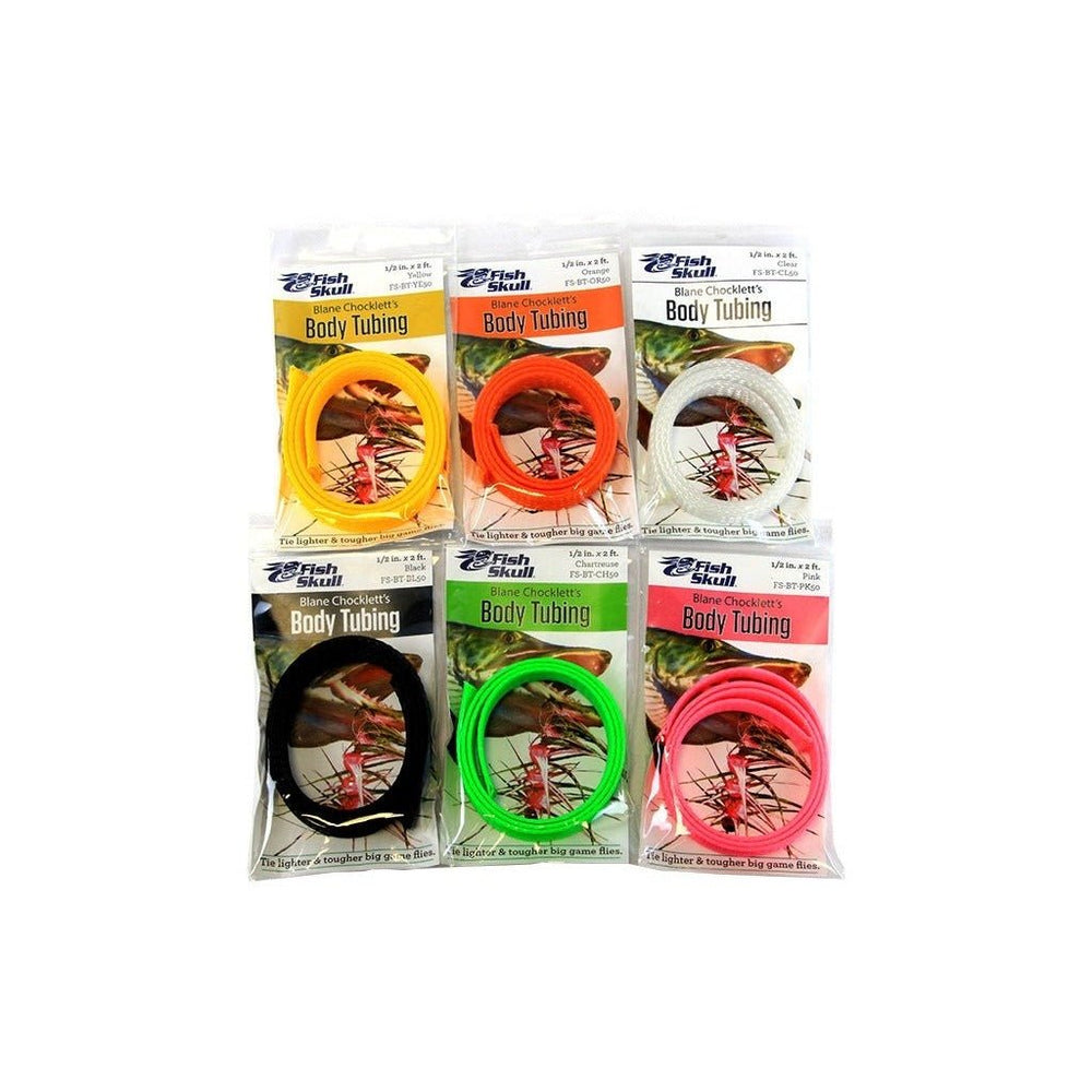 Fish - Skull Chocklett's Body Tubing - Misc. Synthetics - Fly Fish Food