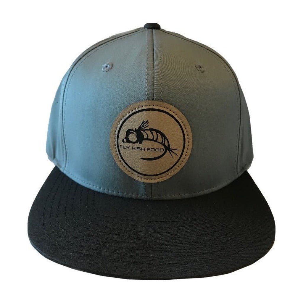 Fly Fish Food Golf Logo Hat - Gray/Black - Hats - Fly Fish Food