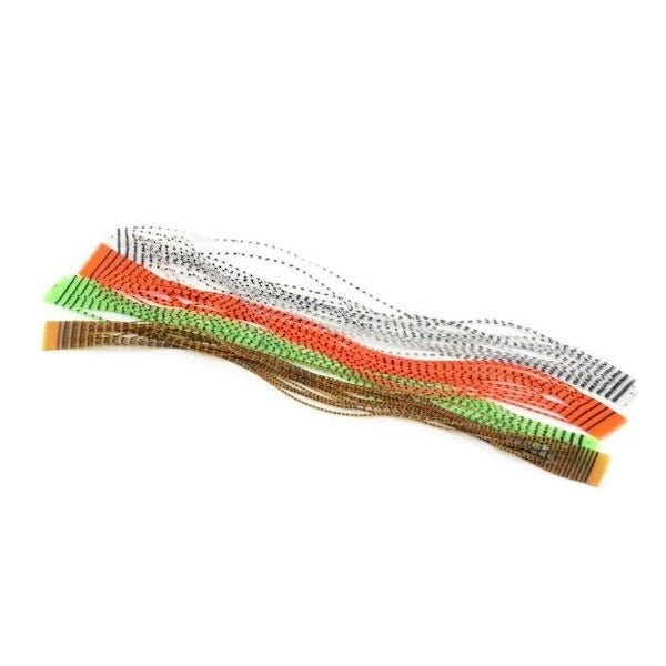 Grizzly Micro Legs - Synthetic Fibers &amp; Flash - Fly Fish Food