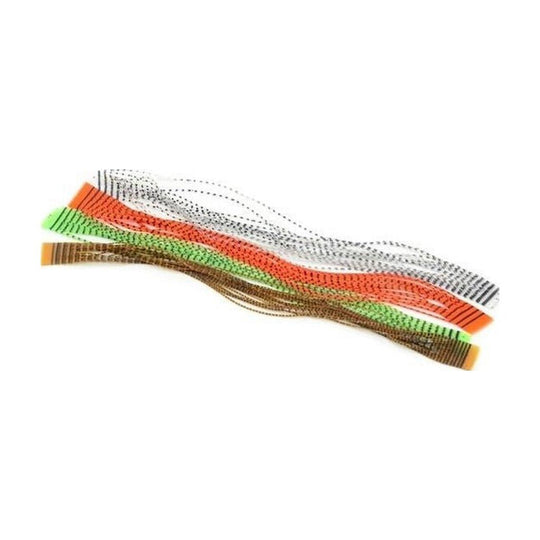 Grizzly Micro Legs - Synthetic Fibers & Flash - Fly Fish Food