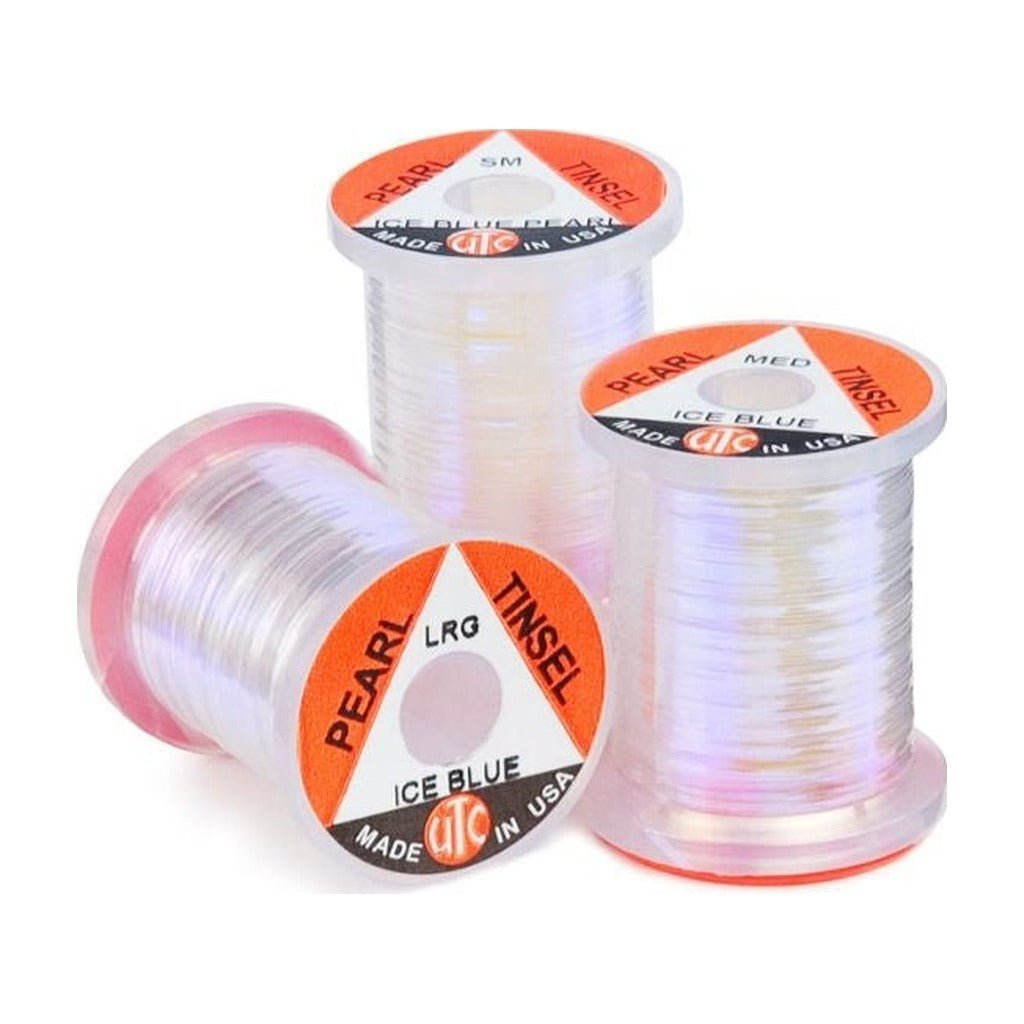 Ice Blue Pearl Tinsel - Wire, Tinsel & Lead - Fly Fish Food