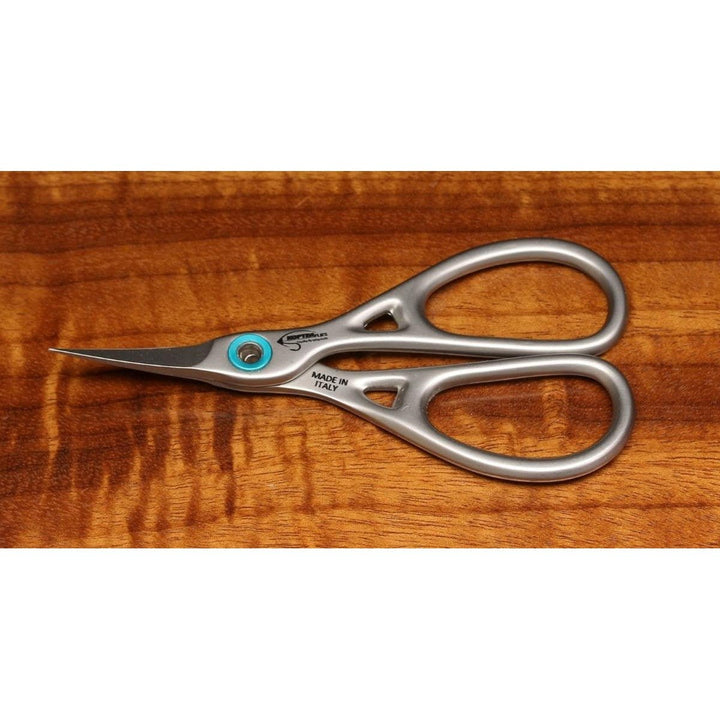 Kopter Absolute Curved Micro - Serrated Thin Point Scissors - Tools &amp; Vises - Fly Fish Food