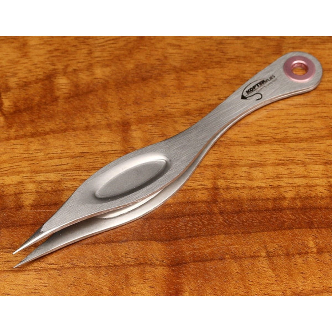 Kopter Precision Thin Point Tweezers - Tools &amp; Vises - Fly Fish Food