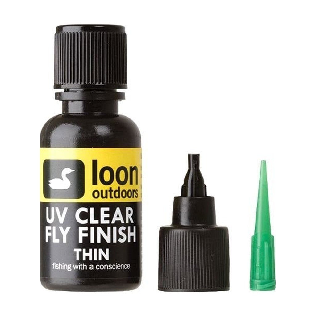 Loon UV Clear Fly Finish - Thin (1/2 oz) - UV Resin &amp; Adhesives - Fly Fish Food