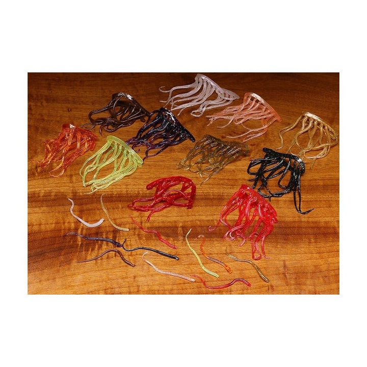 Mini Squiggle Worms - Misc. Synthetics - Fly Fish Food