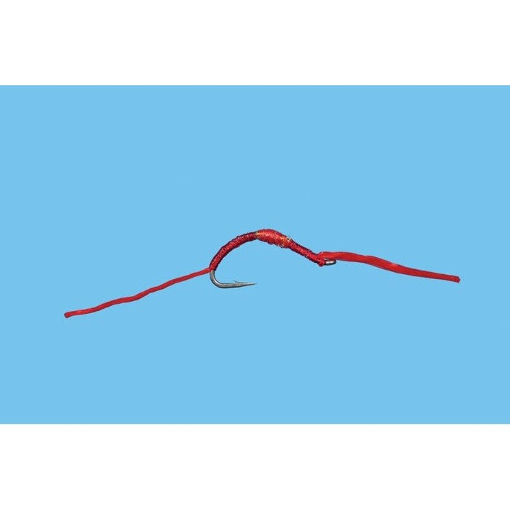 Flossy Worm - Red - Flies - Fly Fish Food