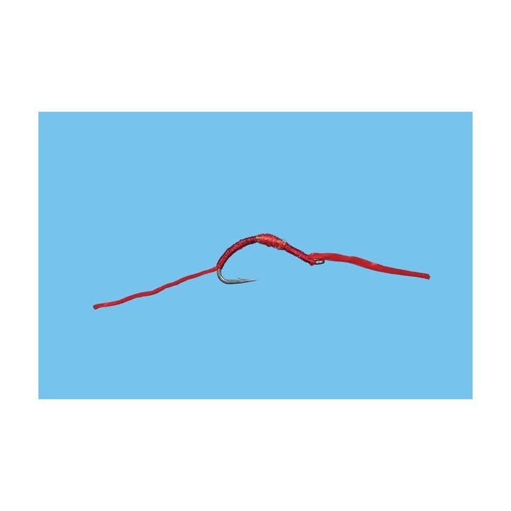 Flossy Worm - Red - Flies - Fly Fish Food