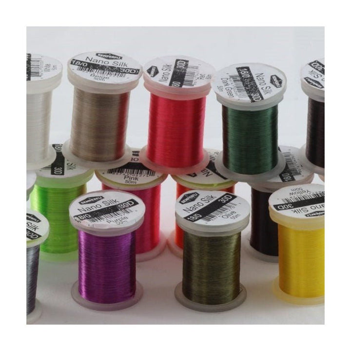 SemperFli Nano Silk Ultra Fine 30D 18/0 - Thread - Fly Fish Food