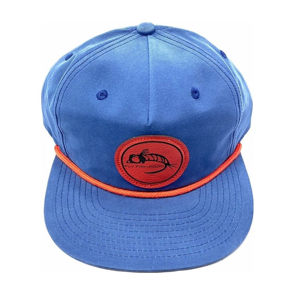 Fly Fish Food Pinch Front Relaxed Logo Hat - Navy - Hats - Fly Fish Food