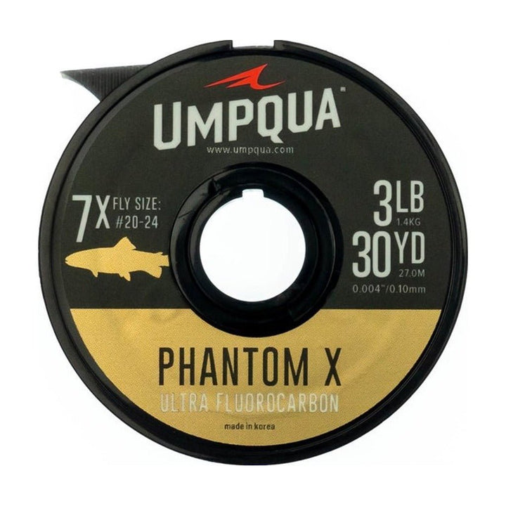 Umpqua Phantom X Fluorocarbon Tippet - Tippet, Leader &amp; Accessories - Fly Fish Food