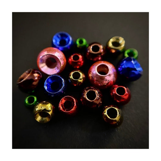 Plummeting Tungsten Beads - Metallic Colors - Beads - Fly Fish Food
